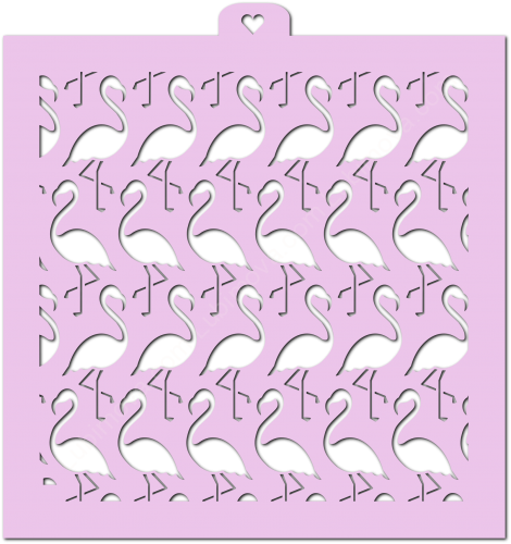 Трафарет «Фламинго»