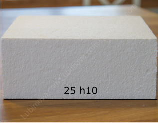 Форма муляжная для торта квадр. 25 см. h 10 см.