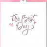 Трафарет "The Best Day"