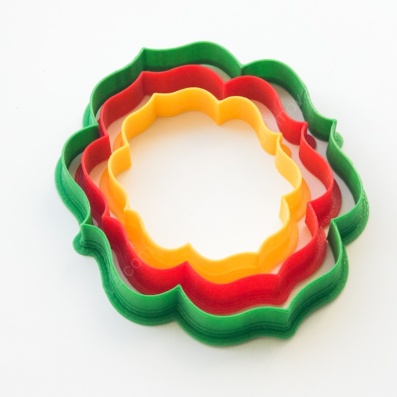 Cookie cutter The plate №22