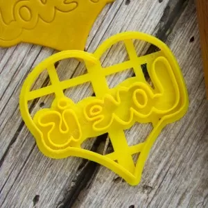 Штамп "Love is" 11 см