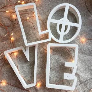 Набор форм «LOVE»