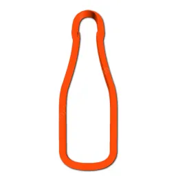 Форма «Бутылка шампанского» (5 cm (2,0 in))