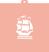 Трафарет "Корабль"
