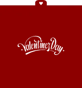 Трафарет "Valentine's Day!"