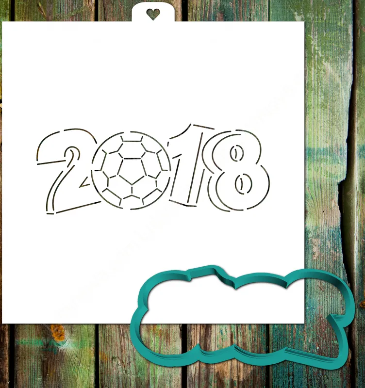 Трафарет+форма «Чемпионат по футболу 2018»