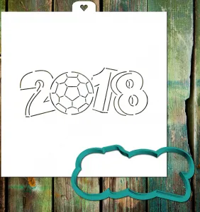 Трафарет+форма «Чемпионат по футболу 2018»