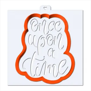 Трафарет+форма  "Once upon a time"