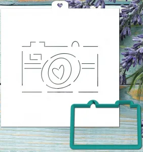 Трафарет+форма «Фотоаппарат»