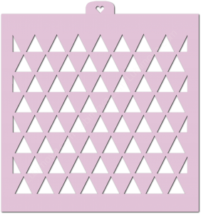 Трафарет «Треугольники. Фон 2»