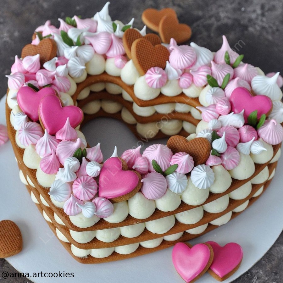 Как сделать торт Сердце