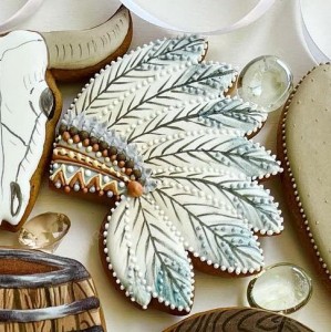 Форма для пряников «Головной убор индейского вождя»