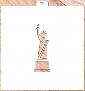 Трафарет «Статуя свободы»