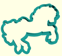 Форма для печенья Лошадка для карусели 3