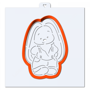 Трафарет+формочка "Зайка Милый Мальчик" ZTF