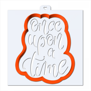 Трафарет+форма  "Once upon a time"