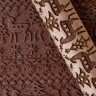 Скалка с узором Рождественский узор с оленями. Рецепт печенья в подарок.
