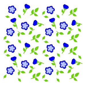 Фиалка. Набор трафаретов для пряников 3 шт.