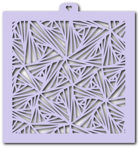 Трафарет «Треугольники»