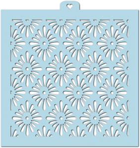 Трафарет «Цветочки 2»