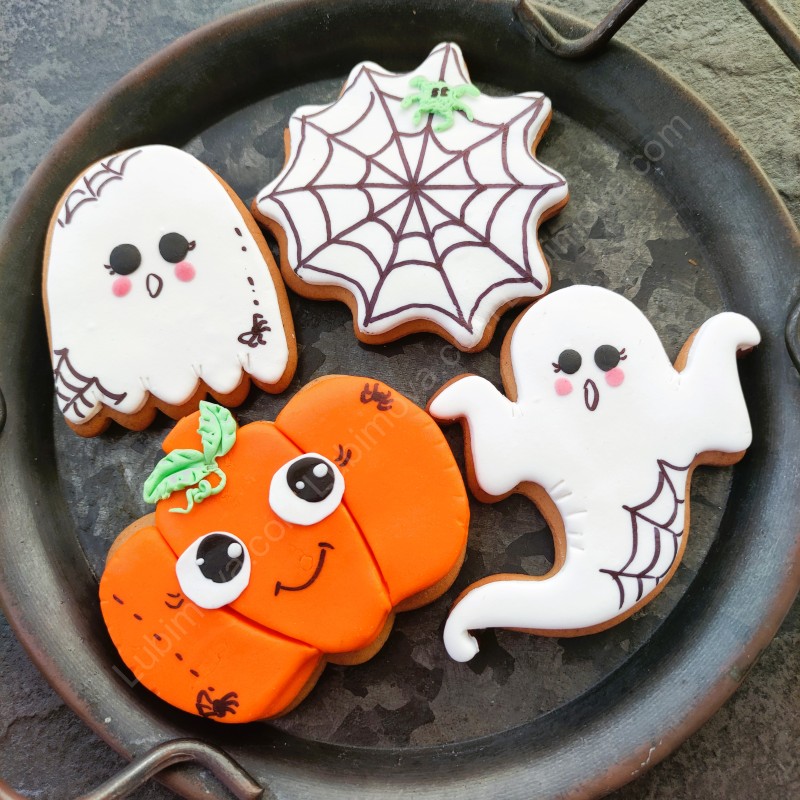 Набор формочек для пряников и печенья «Загадочный праздник хэллоуин» 4 шт