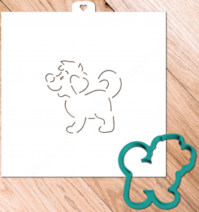 Трафарет+форма "Пес. Щенок"