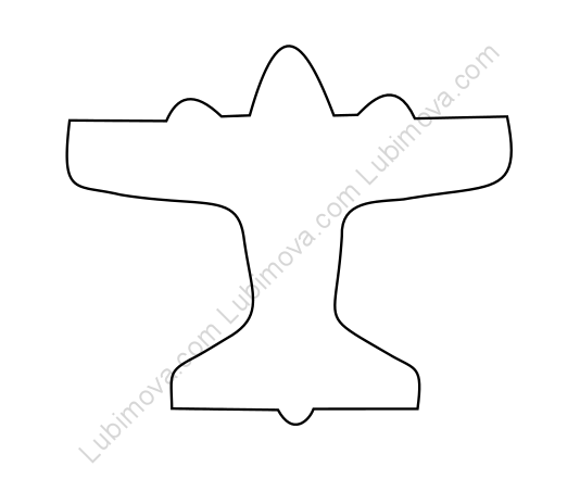 Самолет шаблон для вырезания распечатать Google Drive Art activities for toddlers, Airplane crafts, Airpla