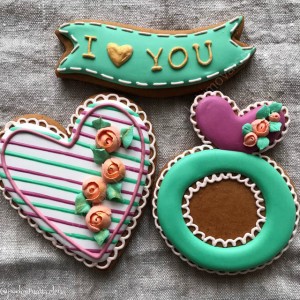 Набор форм и трафаретов «14 февраля i love you»