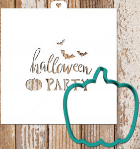 Трафарет+форма "HaIIoween Party"
