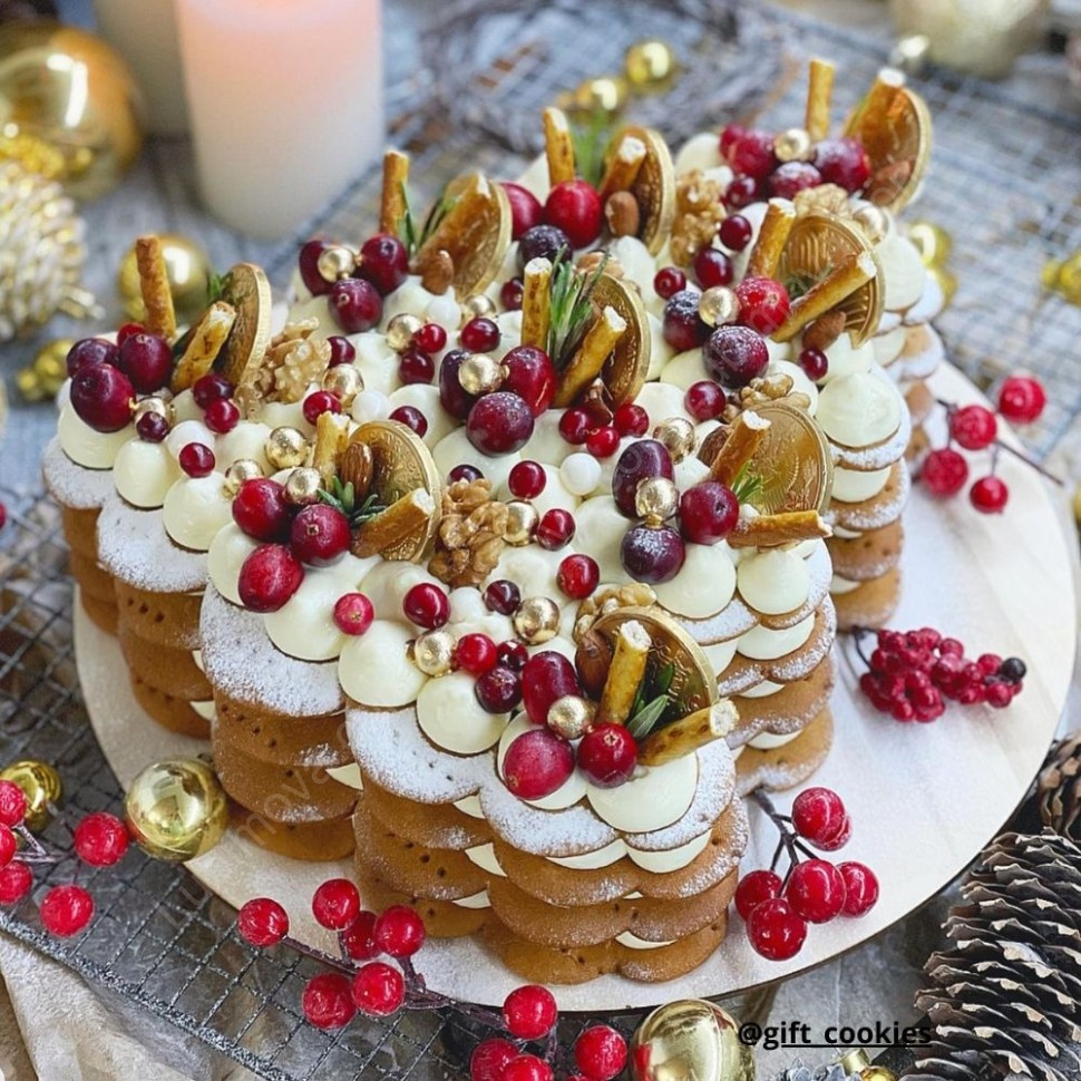 Торт «Елочка» на Новый год