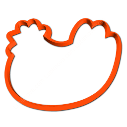 Форма "Курочка ряба" (11 cm (4,3 in)) Форма "Курочка ряба" (11 cm (4,3 in))