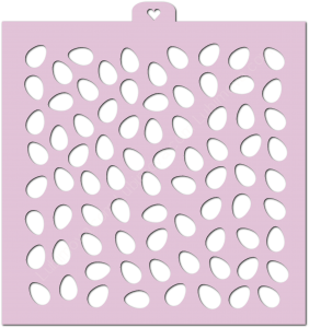 Трафарет "Яйца фон 2"