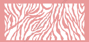 Трафарет для торта "Шкура зебры"