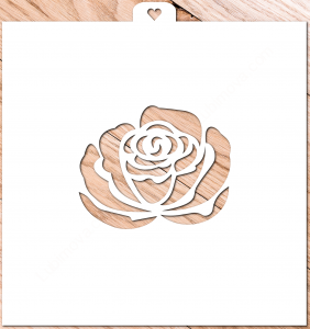 Трафарет «Розочка №1»
