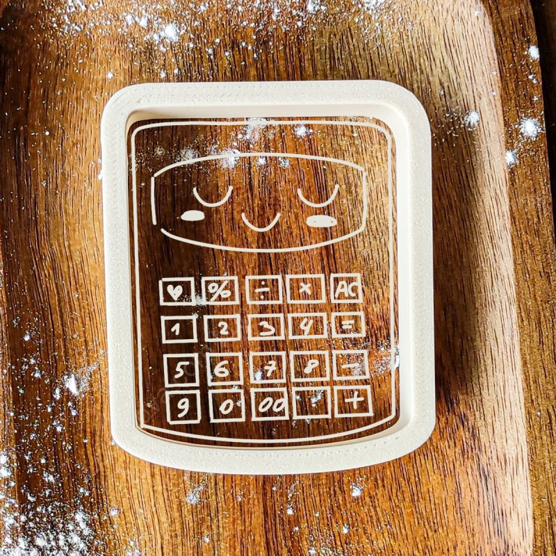Калькулятор 2. Форма для пряников. Формочка для печенья. 