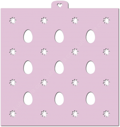 Трафарет «Пасхальные яйца. Фон 2»