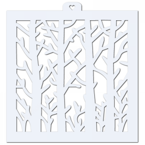 Трафарет «Лес. Фон 2»